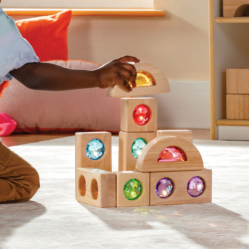 G6829 Gemstone Unit Blocks Set of 10 Lifestyle 7443
