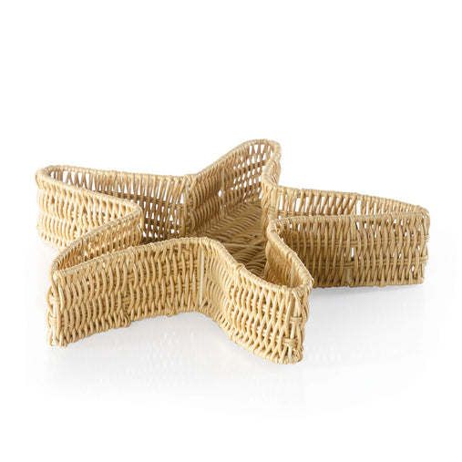 U6239  Starfish Wicker Basket Silo 1