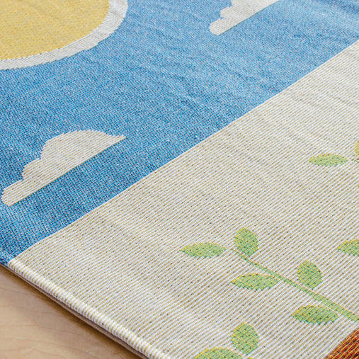 U7237  Summer Decorative Runner Texture Detail