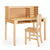 G27653 Media Desk Natural Silo 1 Main | Natural