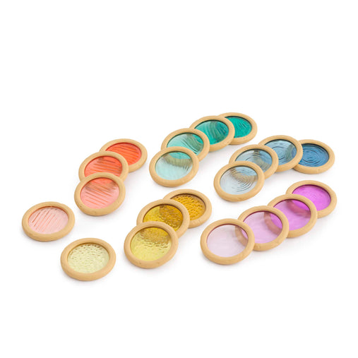 302269 Light and Color Textured Discs Silo 36