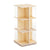 G80328 EdQ Rotating Bookshelf Natural Silo | Natural