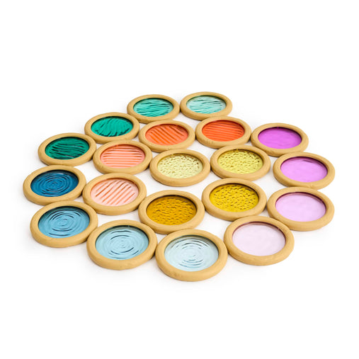 302269 Light and Color Textured Discs Silo 21