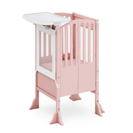 G97550 Contemporary Kitchen Helper and Tray Bundle Pink Main | Pink