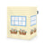 G78103 Martha Stewart Play Tent Farmers Market Silo Back