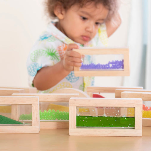 G3020 Sensory Rainbow Blocks 18 pc. set Lifestyle3
