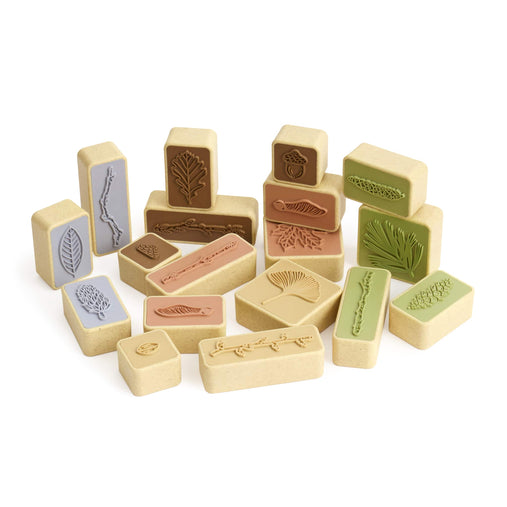 302267 Branches and Leaves Stamps Set of 18 Silo 21