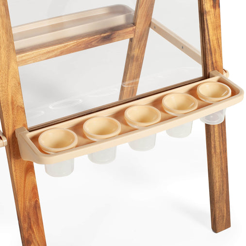 G52013 Acadia Art Easel Silo 3 Detail Cup Tray