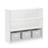 EdQ 3-Shelf Open Storage with Bins - 36