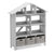 G76907 Martha Stewart Living and Learning Kids' Dollhouse Bookcase Gray Quarter | Gray
