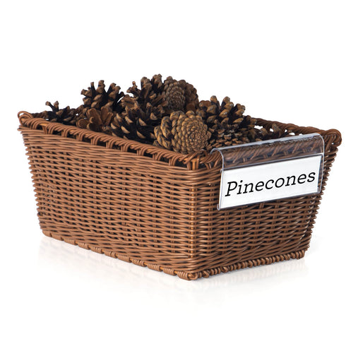 U39131 Small Woven Basket Set of 5 Propped