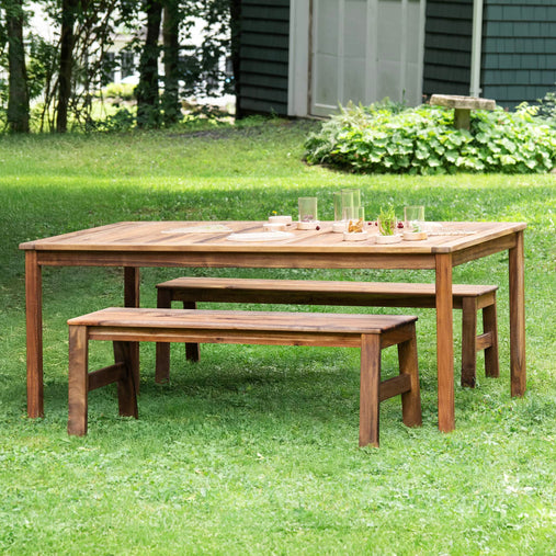G52023 Acadia Table and 48in Bench Set Env 5958