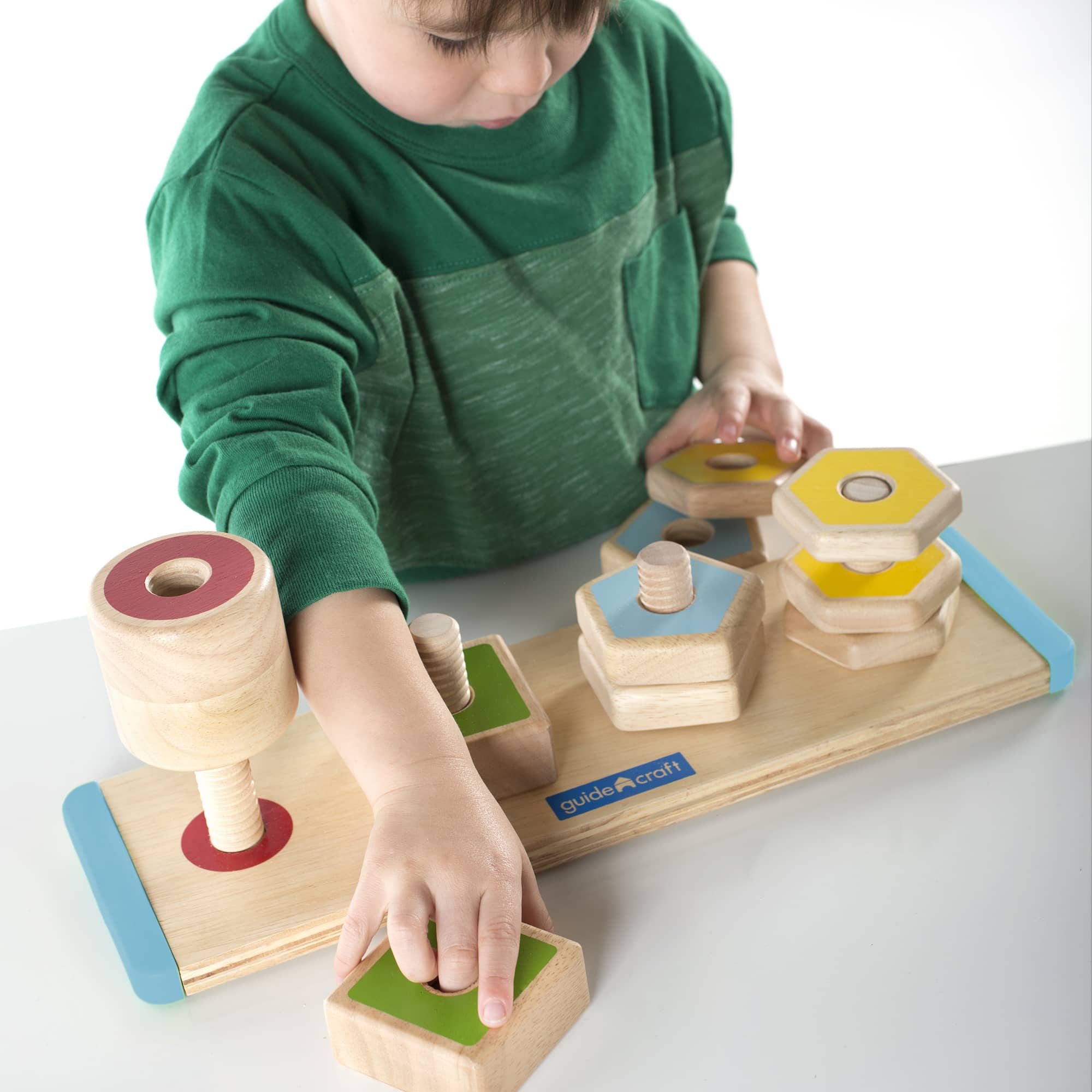 Count and Twist Shapes – Guidecraft