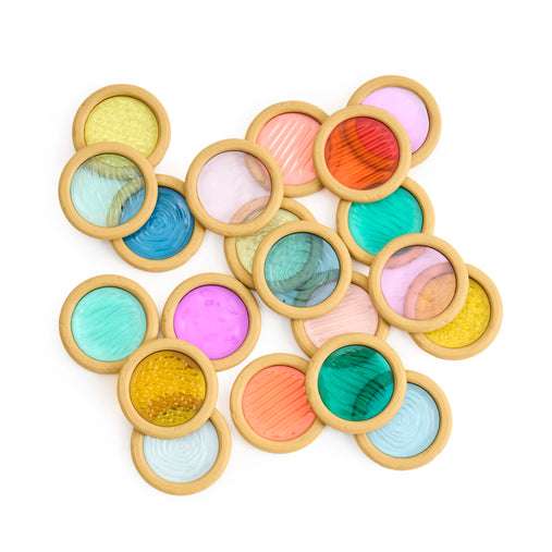302269 Light and Color Textured Discs Silo 13