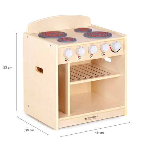 U92101 Toddler Stove-Birch-Dimension Images cm