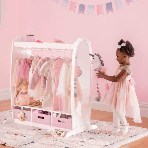 dress up storage Guidecraft Center ,White OPEX_SKU:150028 Includes three fabric bins Halloween costumes based on Maternity Size:M