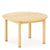 G80381 EdQ Classroom Table 30in Round 18in legs Silo 1 Main | 18 in