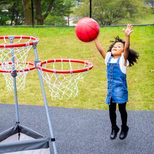 U6245 37862 4 Hoop Basketball Set Lifestyle 2