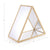 U3104  Reflection Triangle dimensions