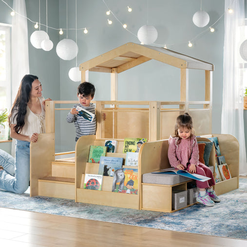 G97117 Cozy Corner Reading Loft Natural Life 9320  9414  9341  9356