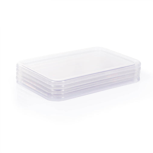 U39121 5 Bin Lids Clear