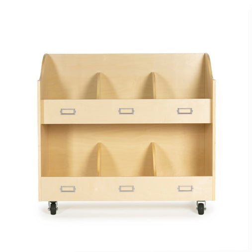 G6470 Mobile Book Organizer Silo 2 Front