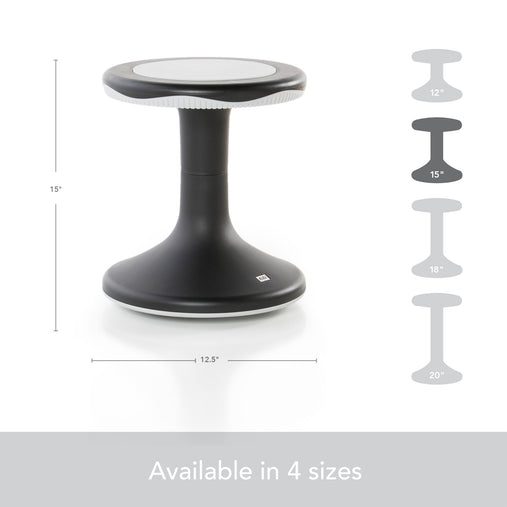 Guidecraft Tilo® Stool 38cm - Black 97002-BK 05