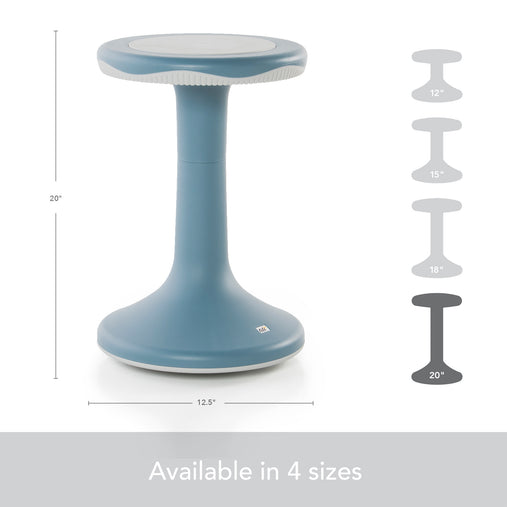 Guidecraft Tilo® Stool 50cm - Light Blue 97004-LB 04