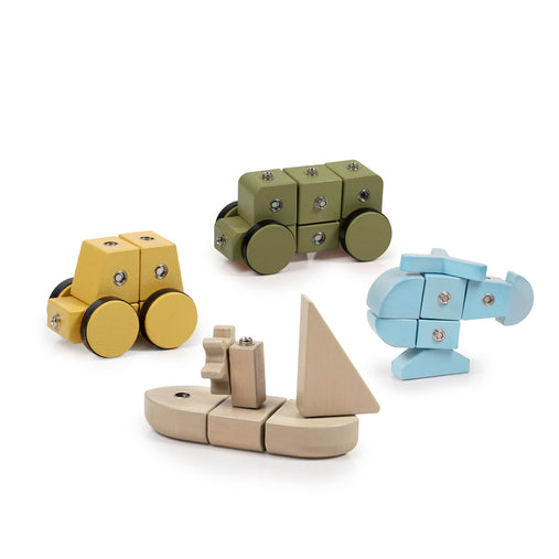 G2062  Snap Block Vehicles 32 pc. set Silo 1