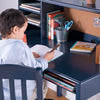 Guidecraft Kids' Taiga Desk and Hutch - Navy G27652 03