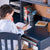 G27652 Taiga Desk and Hutch Navy Lifestyle Detail 2