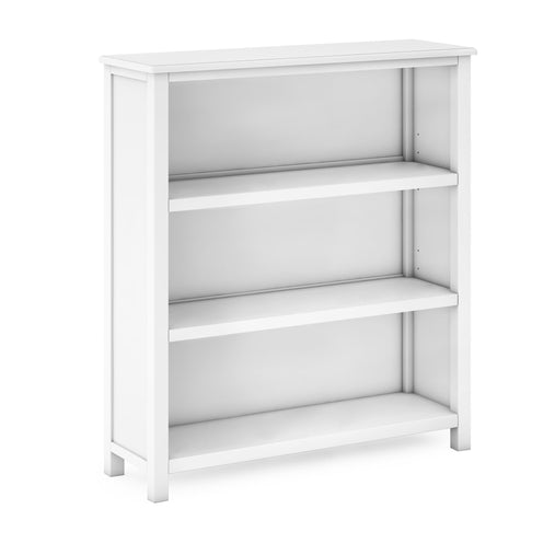 G27657_Taiga 3-Shelf Bookcase_White_Silo Main