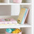 G27840 Martha Stewart Kids Dollhouse Bookcase White Env Detail 3