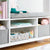 G27844 Martha Stewart Kids Reading Nook with Bins White Env Detail 2