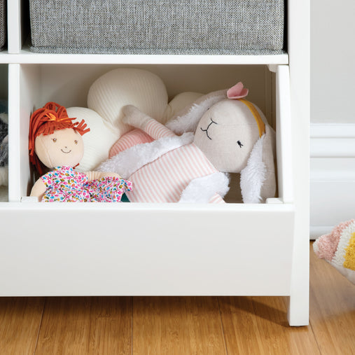 Martha Stewart Kids' Jr. Toy Storage Organizer with Bins - Creamy White G27846 03