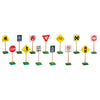 7" Block Play Traffic Signs