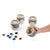 G4603  All-Weather Kaleidoscope Loops Set of 4 Silo 1