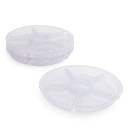 G4700 Loose Parts Sorting  Tray Set of 4 White Environment 1