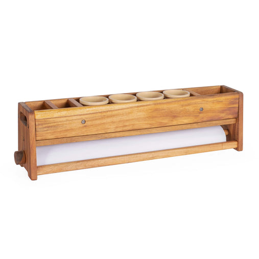 G52011_Acadia Outdoor Art Activity Table_Silo 2 Caddy  Paper