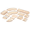 Guidecraft Double-Sided Roadway System - 42 pc. set G6715 04