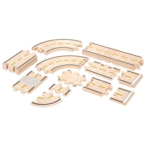 Double-Sided Roadway System - 42 pc. set