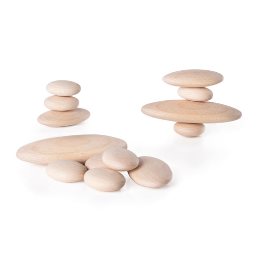 Guidecraft Wood Stackers - River Stones G6771 14