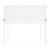 G76808 Kids' Desk with Hutch and Chair White Back