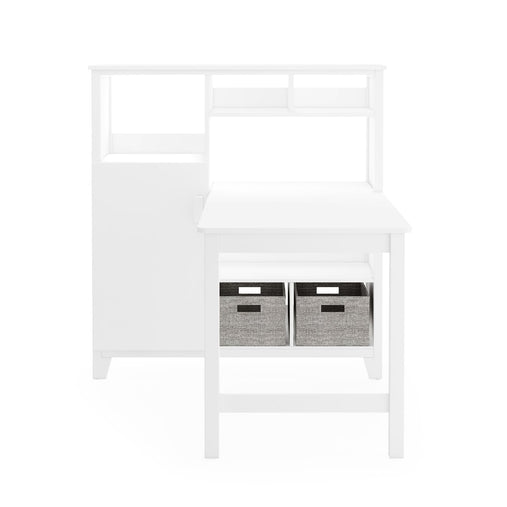 G76811 Martha Stewart Living and Learning Kids' Media System with Desk Extension White_Front