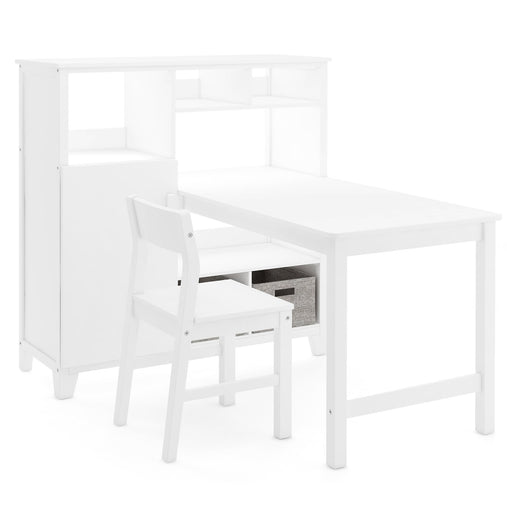 G76811 Martha Stewart Living and Learning Kids' Media System with Desk Extension White_Main