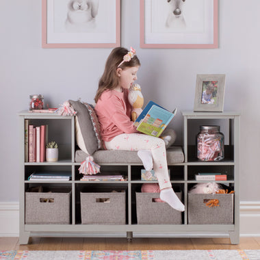 Martha Stewart Living and Learning Kids Reading Nook - Gray
