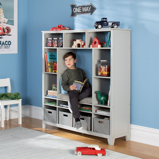 Guidecraft Toy Storage Organizer - Gray