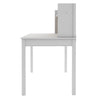 Martha Stewart Living and Learning Kids' Desk with Hutch and Chair Creamy White