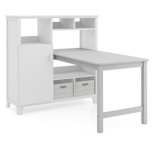 Martha Stewart Living and Learning Desk Extension for Kids' Media System Gray