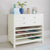 G77100 Martha Stewart Crafting Kids Art Storage with Drying Racks White Env 1